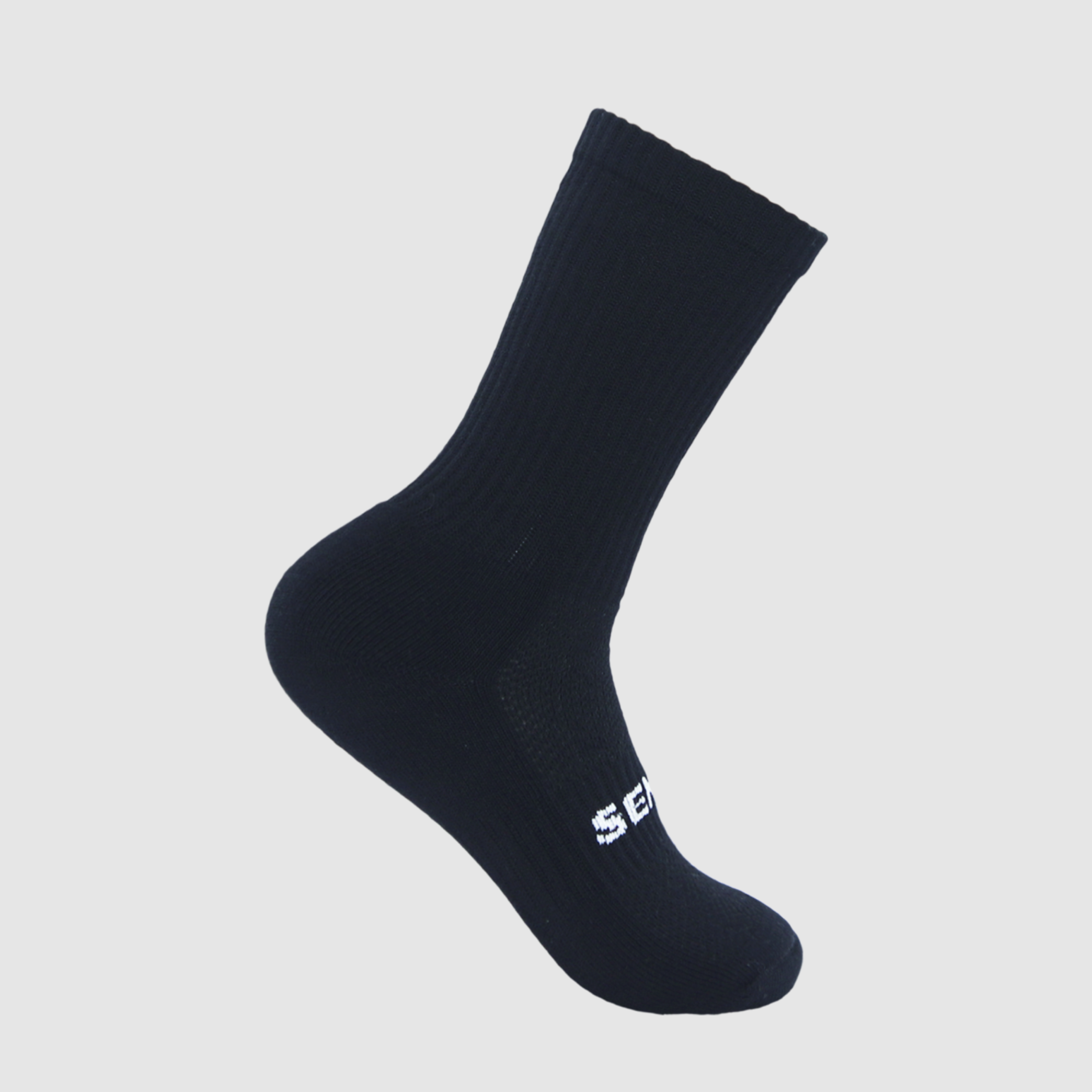 Senna Three Pack of Crew Socks Black | Senna Store