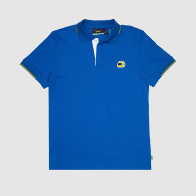 Senna Helmet Polo - Blue