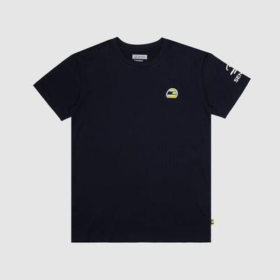 Senna Helmet Tee - Navy