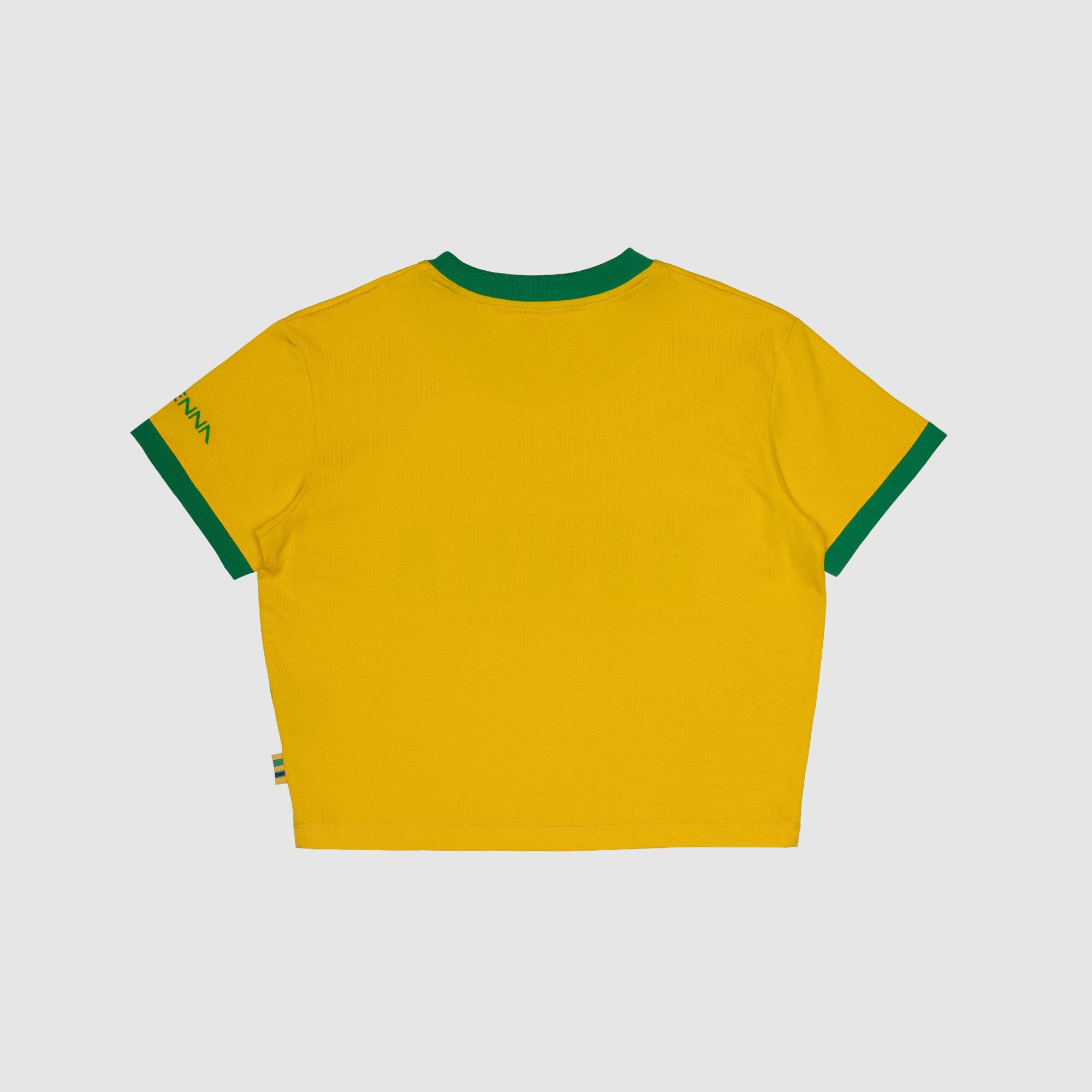 Senna Womens Legacy Brazil Crop Tee