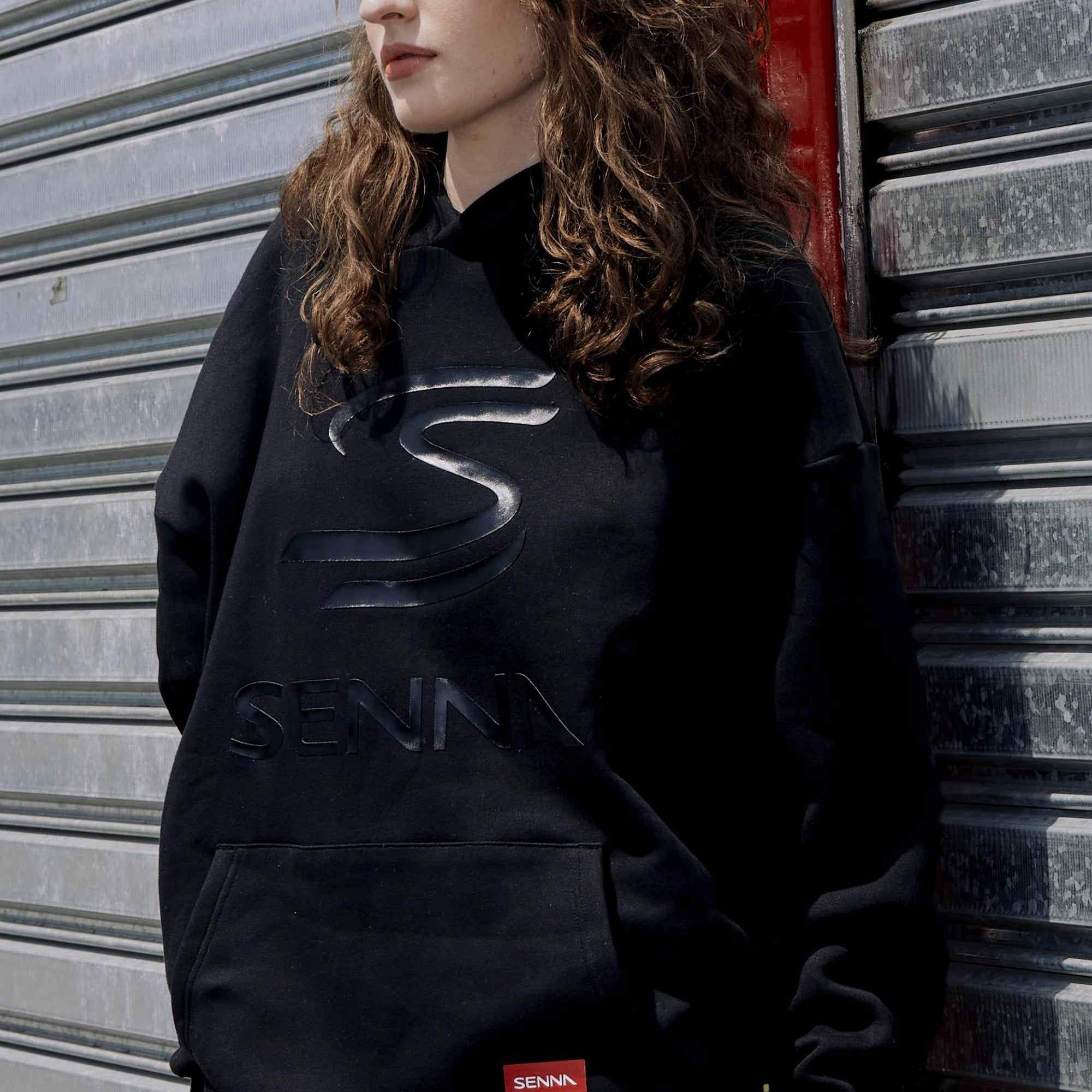 Senna Relaxed Fit Logo Hoodie