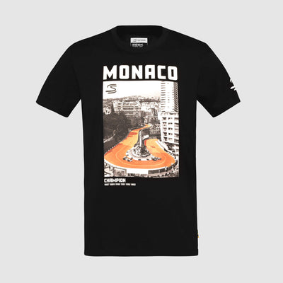Senna F1 Circuit Graphic Tee - Black
