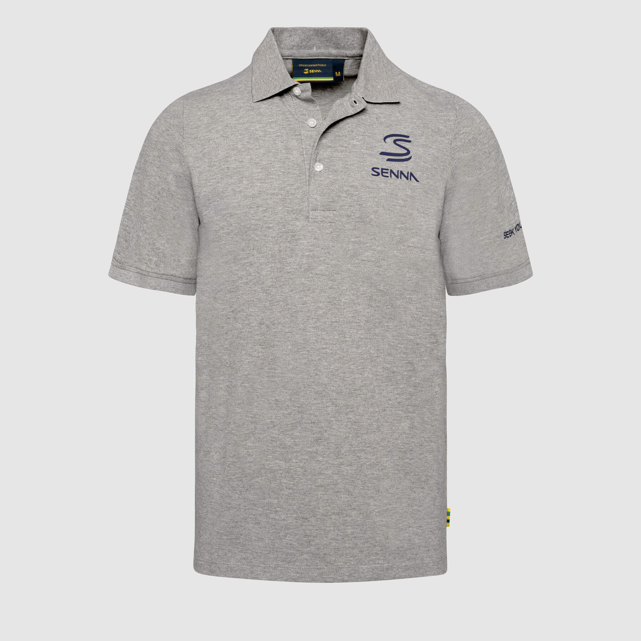 Senna Legacy Polo Grey Marle | Senna Store