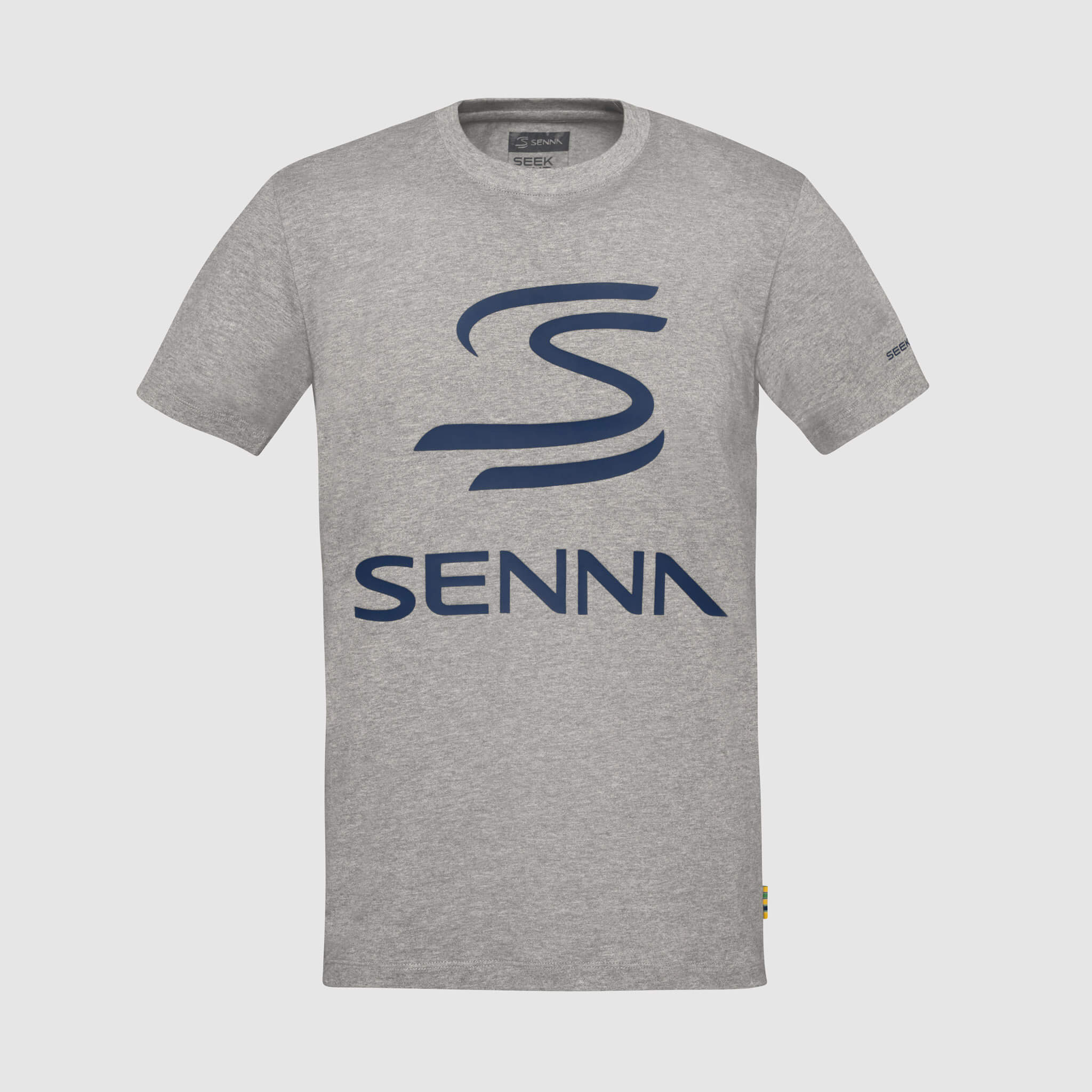 Senna Legacy Logo Tee Grey Marle | Senna Store