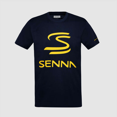 Camiseta Senna Legacy Logo - Navy