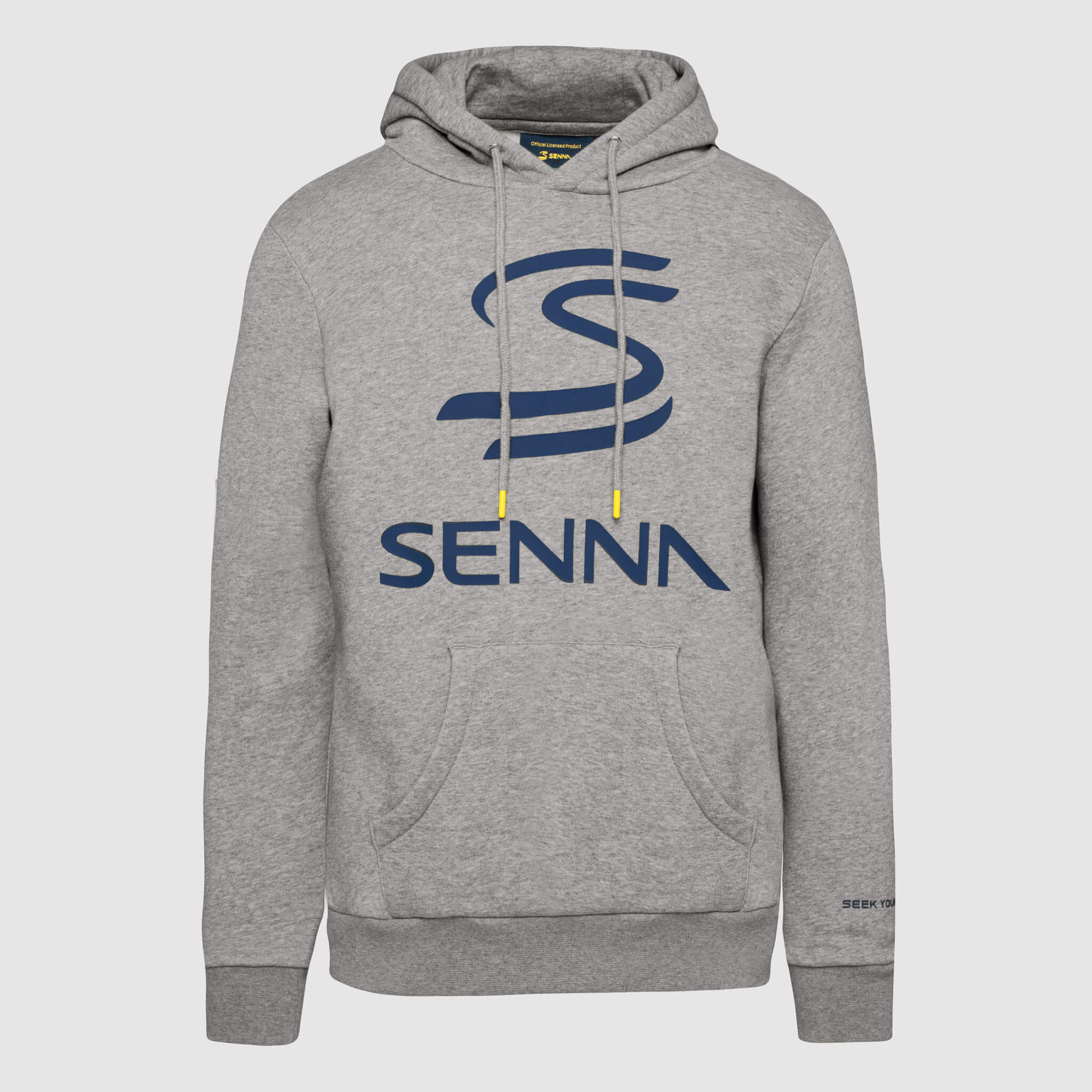 Senna Legacy Pullover Hoodie Grey Marle | Senna Store