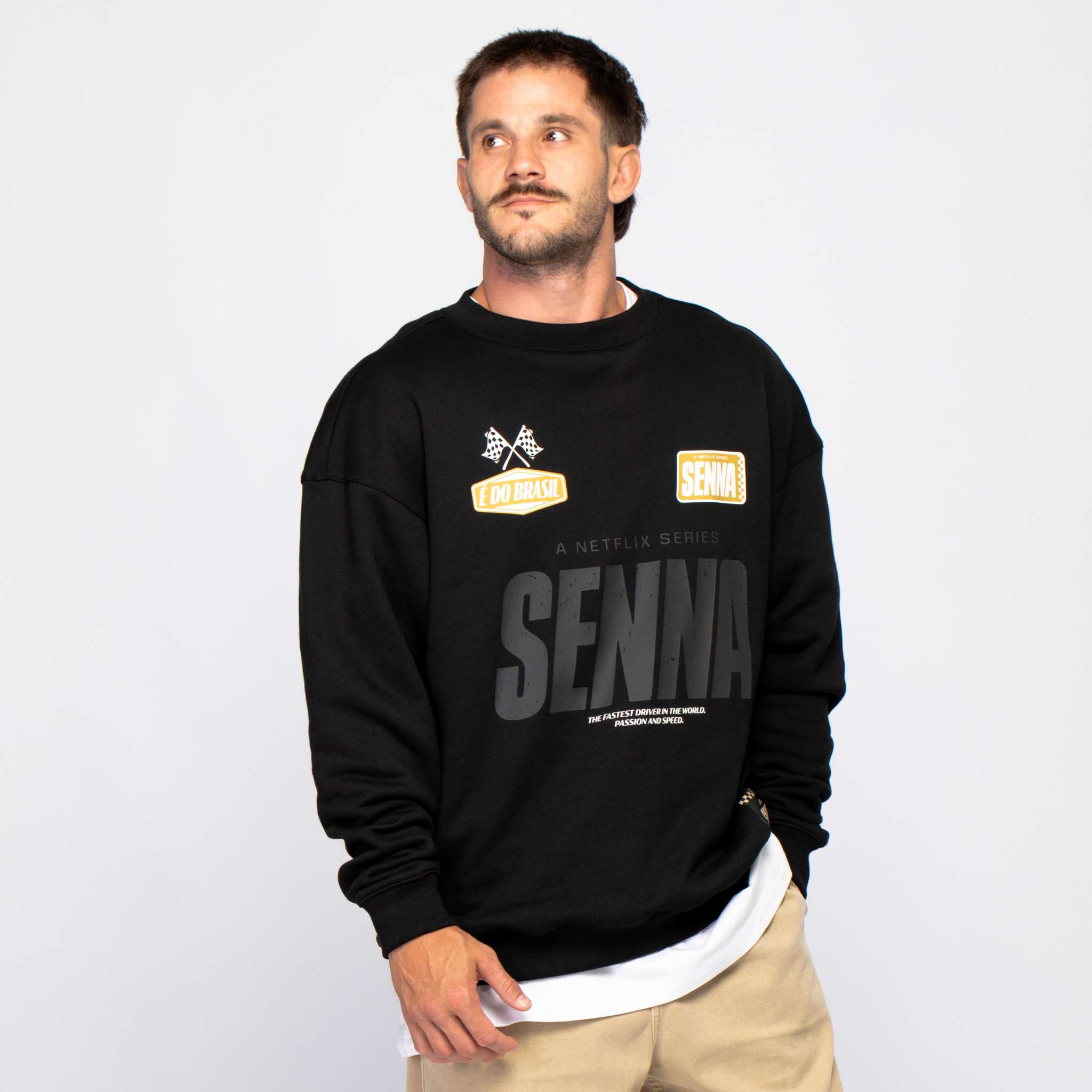 Senna Netflix Oversize Crewneck Sweat | Senna Store