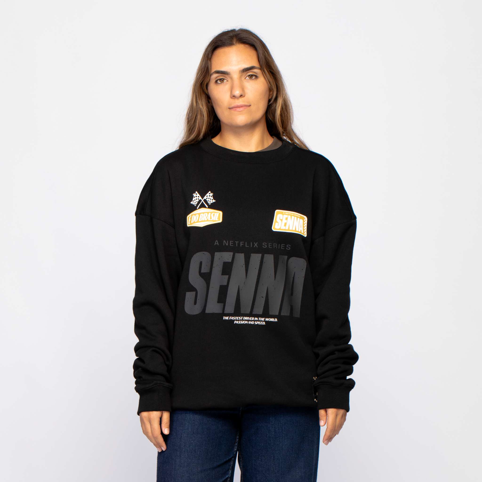 Senna Netflix Oversize Crewneck Sweat | Senna Store