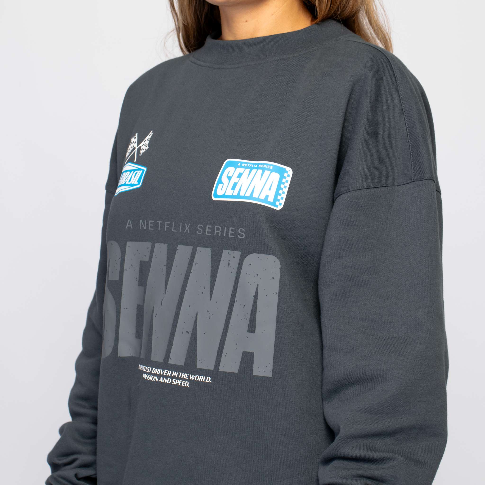 Senna Netflix Oversize Crewneck Sweat | Senna Store