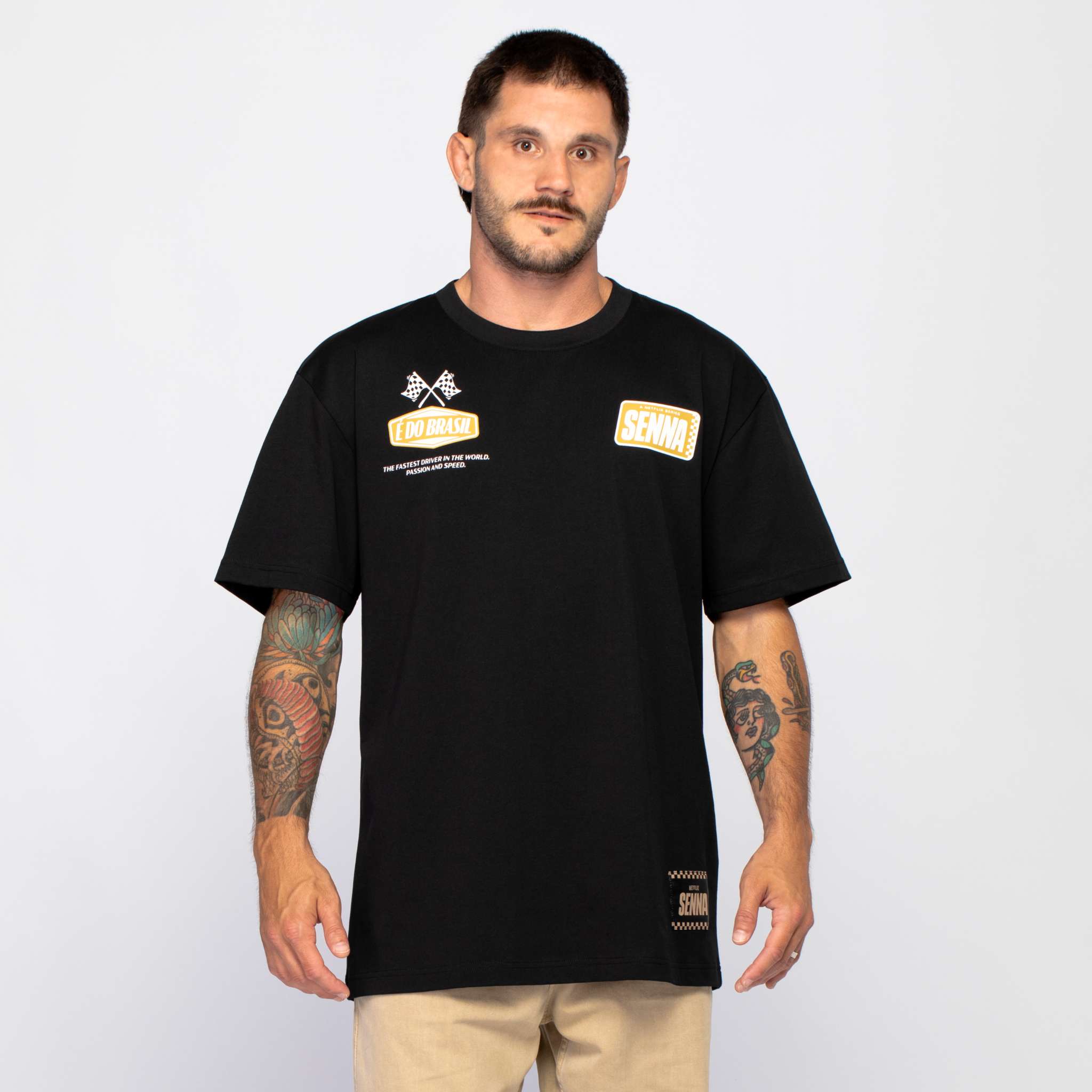 Senna Netflix Fastest Driver Oversize Tee | Senna Store