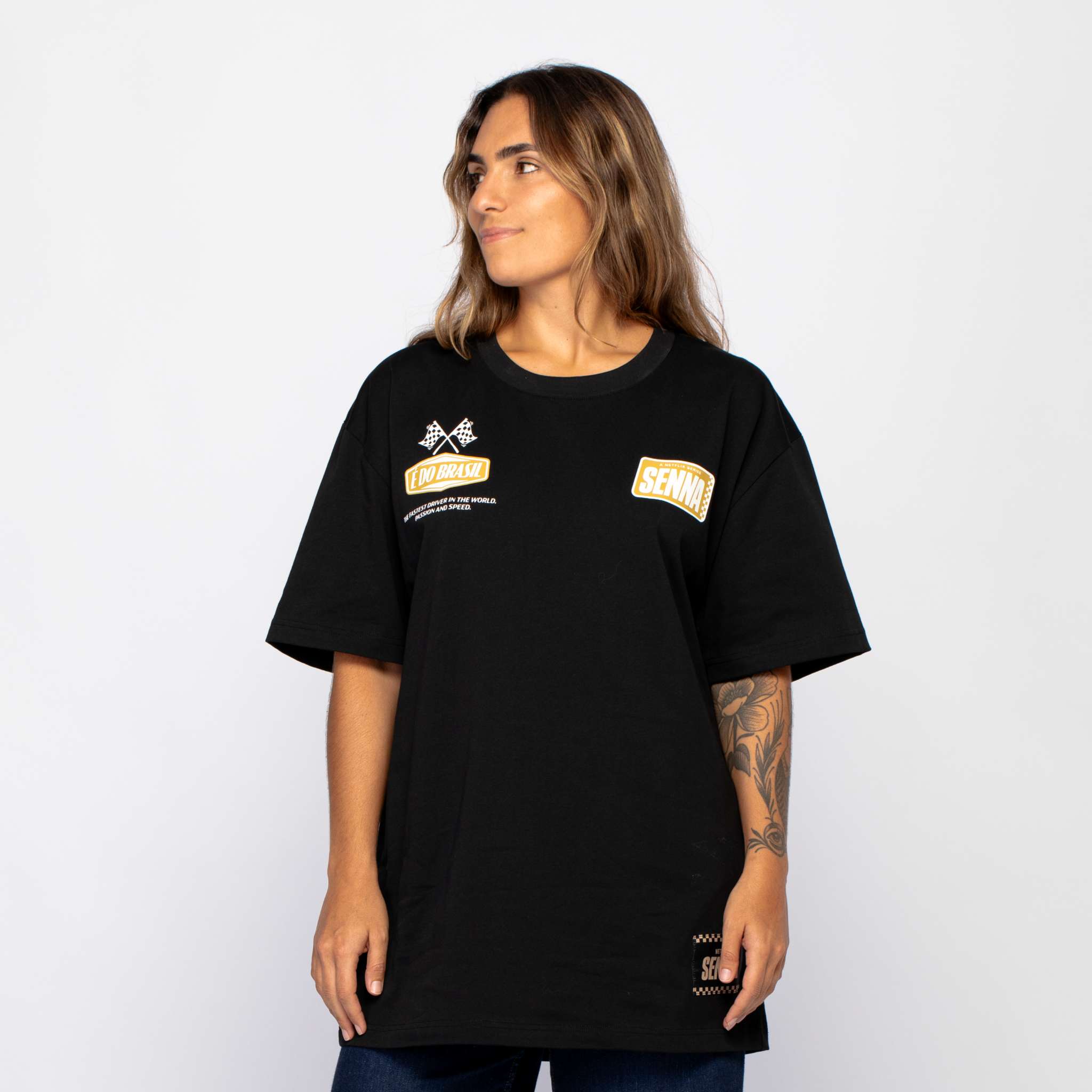 Senna Netflix Fastest Driver Oversize Tee | Senna Store