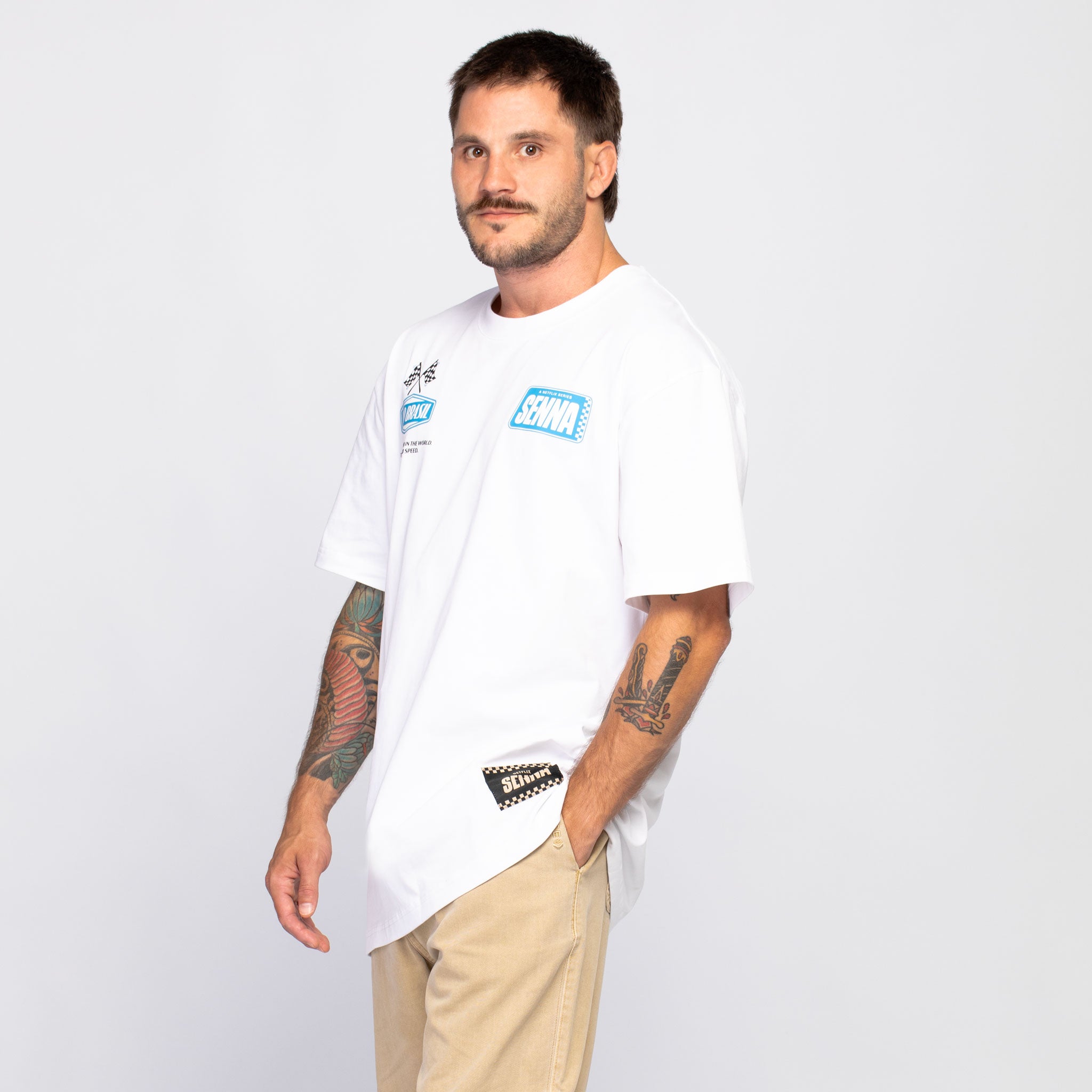 Senna Netflix Fastest Driver Oversize Tee | Senna Store