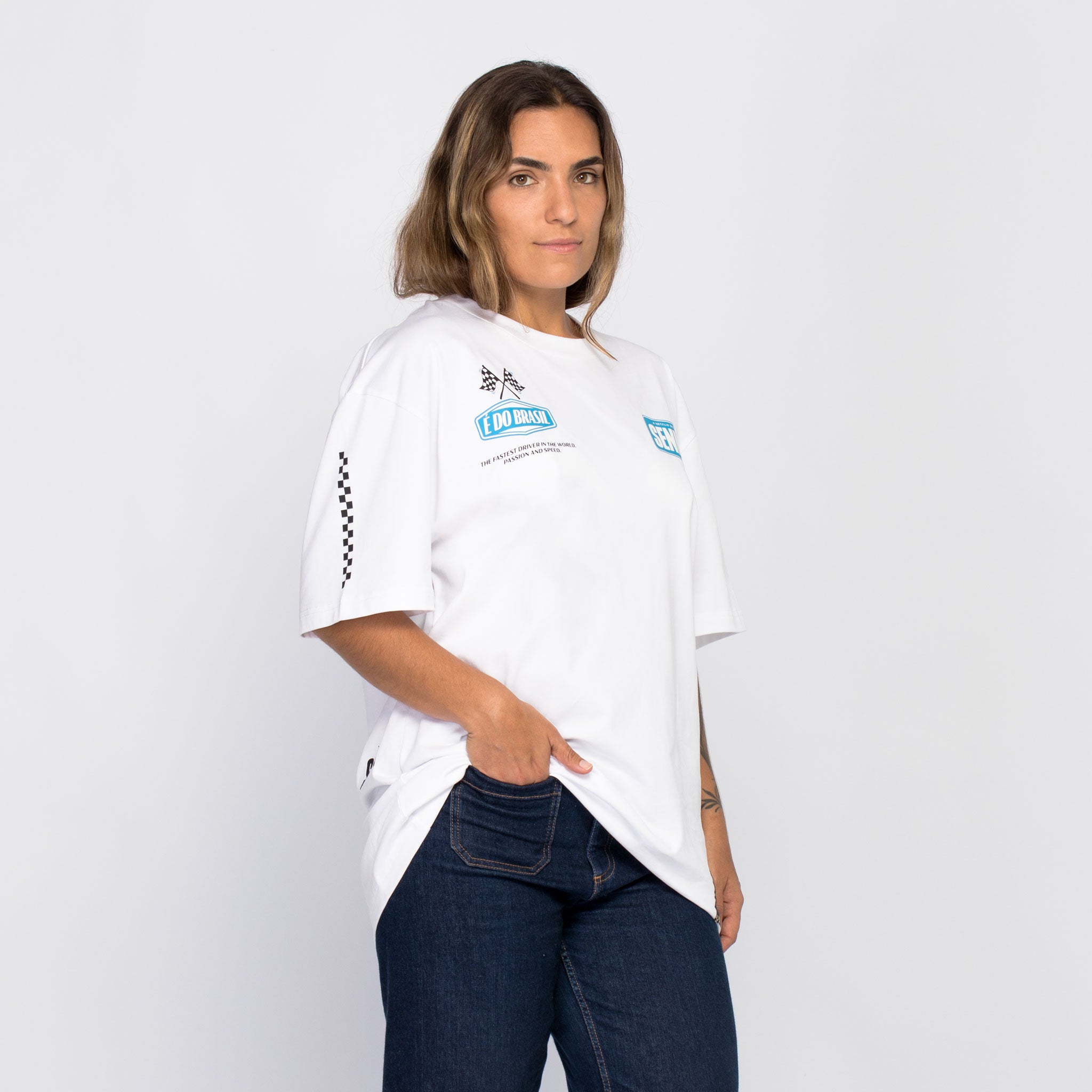 Senna Netflix Fastest Driver Oversize Tee | Senna Store