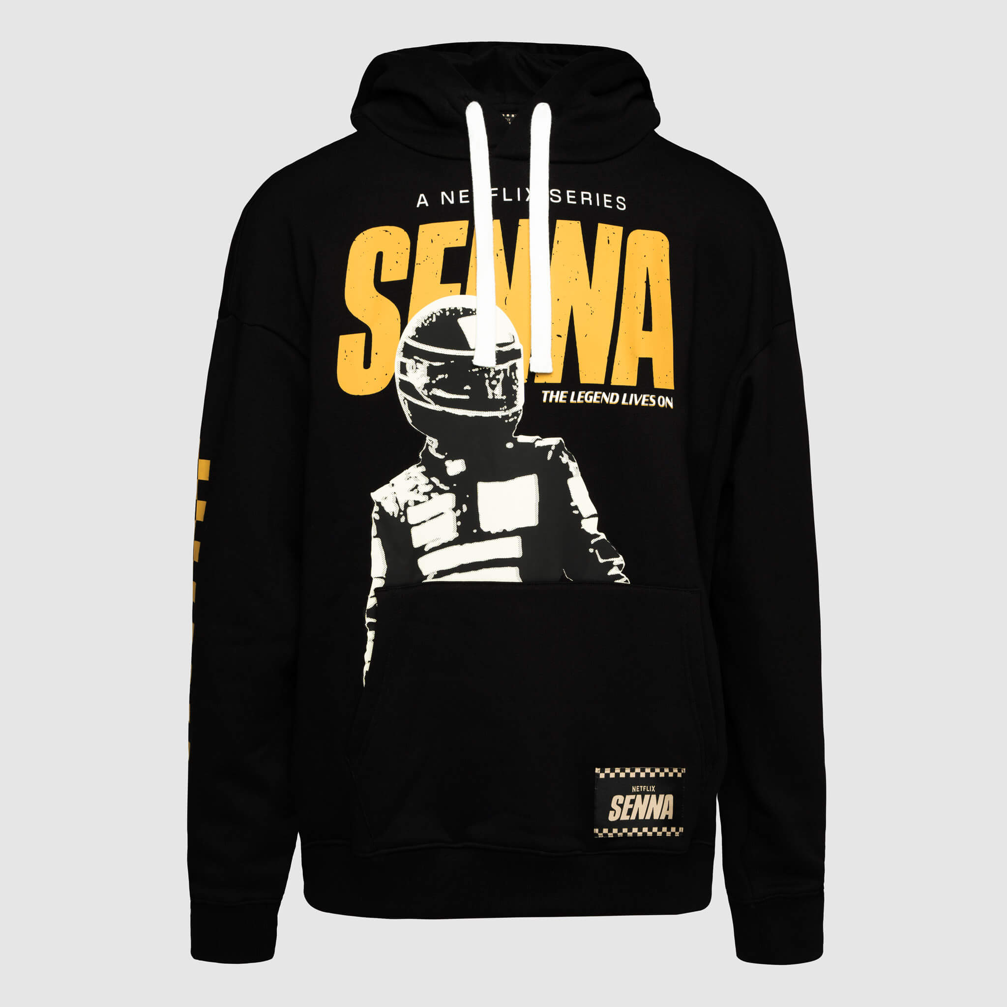 Senna Netflix Oversize Pullover Hoodie Black | Senna Store