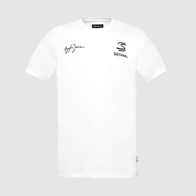 Camiseta Senna Seek Your Truth Circle - White
