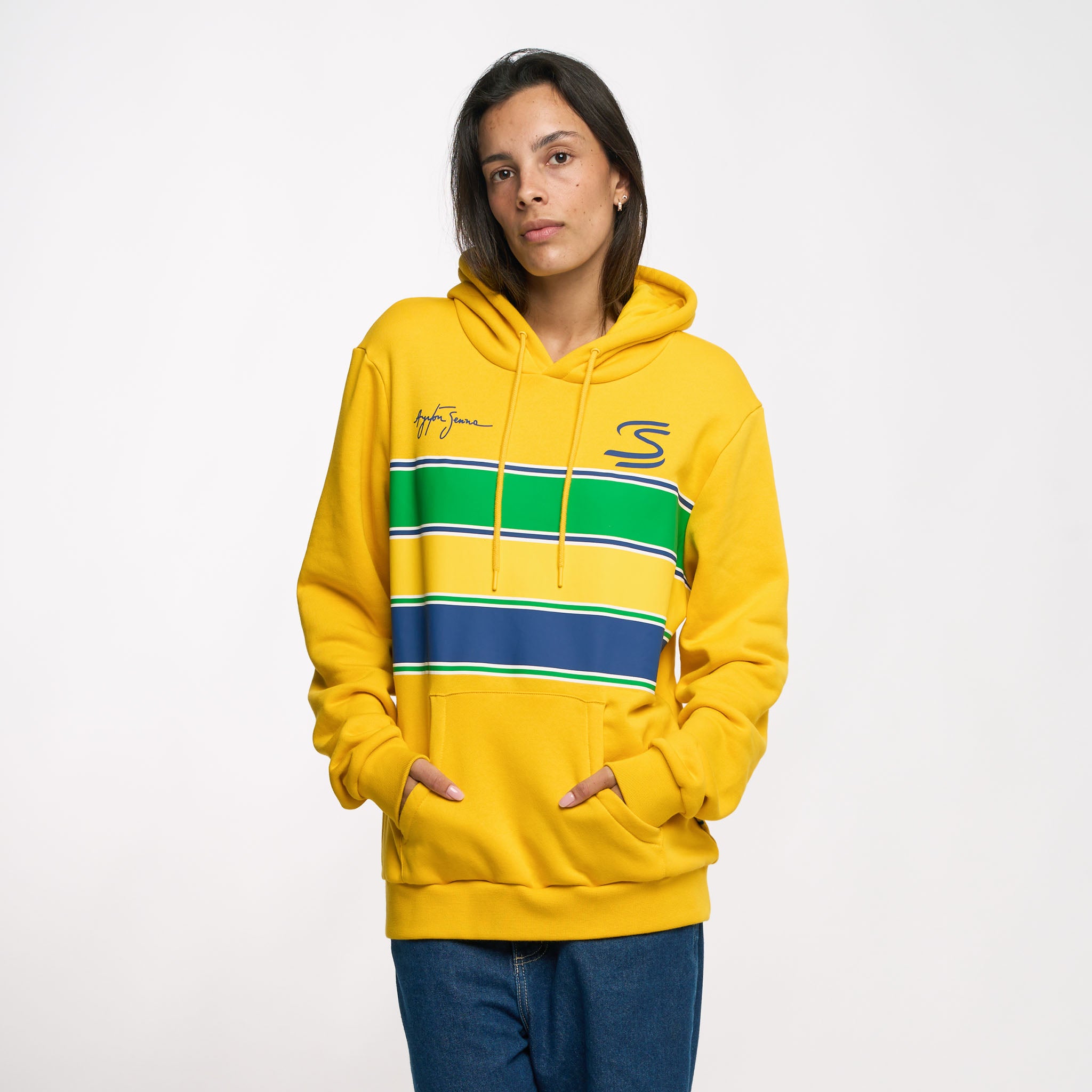 Senna Stripe Pullover Hoodie | Senna Store