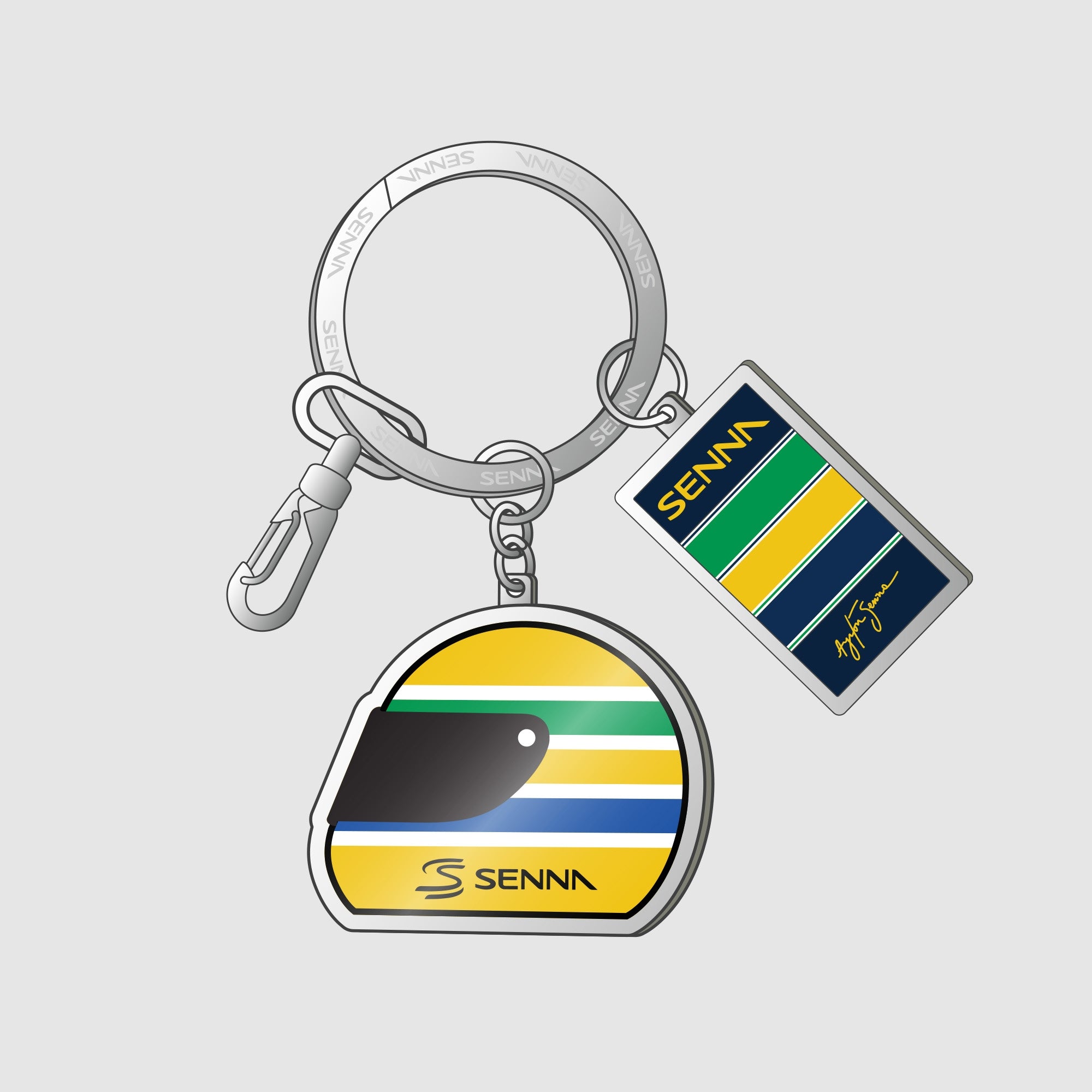 Senna Helmet Keychain