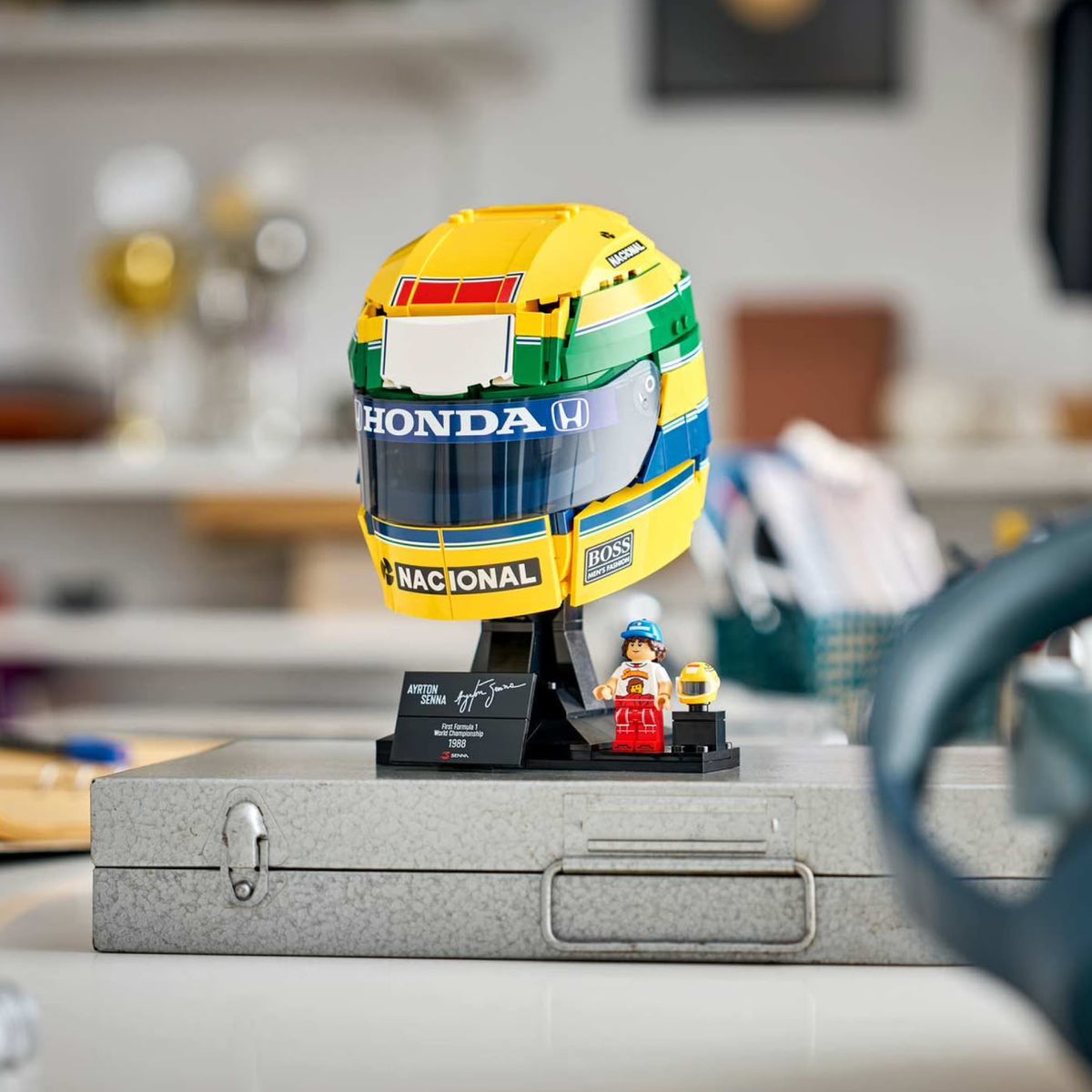 Senna Lego Editions Replica F1 Helmet