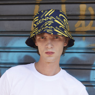 Senna Reversible Bucket Cap - Navy
