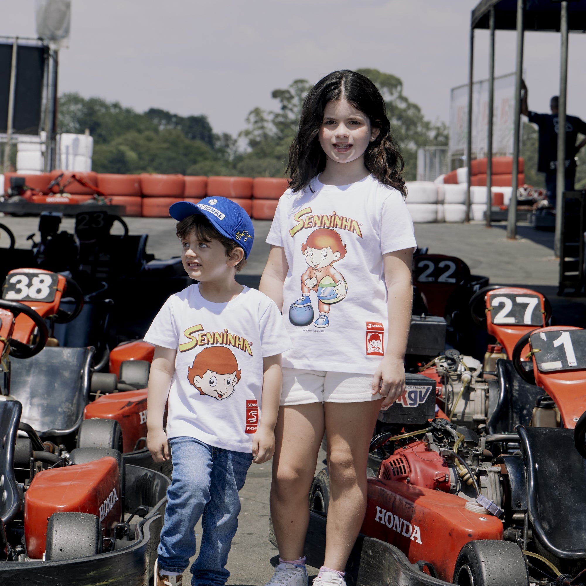 Senna Kids Senninha Figure Tee