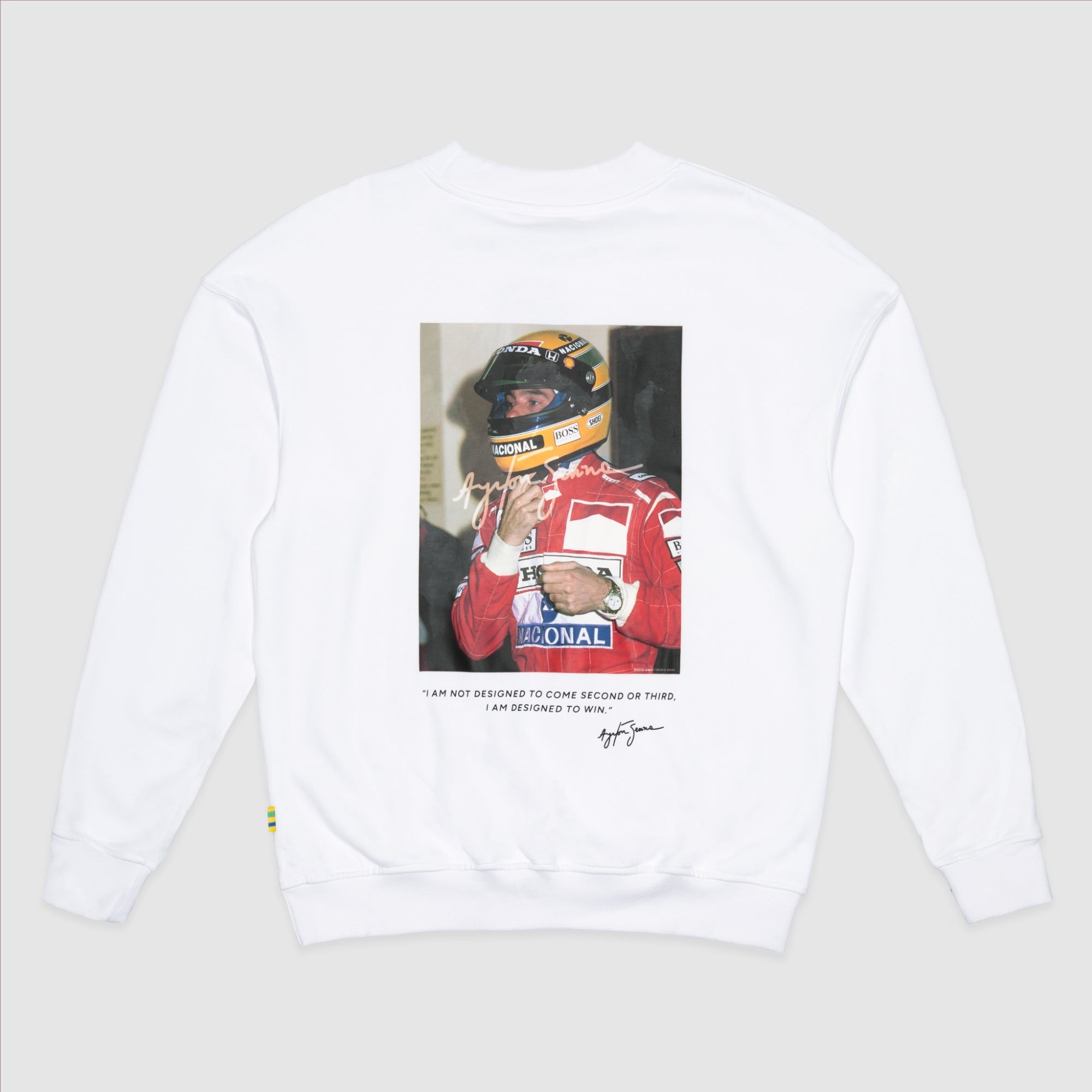 Sudadera Crewneck Oversize con Insignia TAG Heuer x Senna