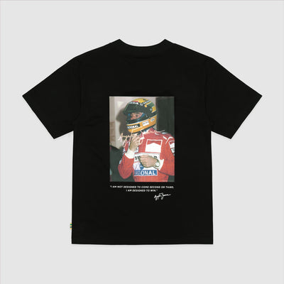 TAG Heuer x Senna 88 Graphic Tee - Black