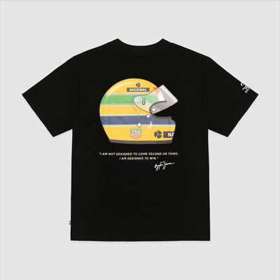 TAG Heuer x Senna 88 Helmet Tee - Black