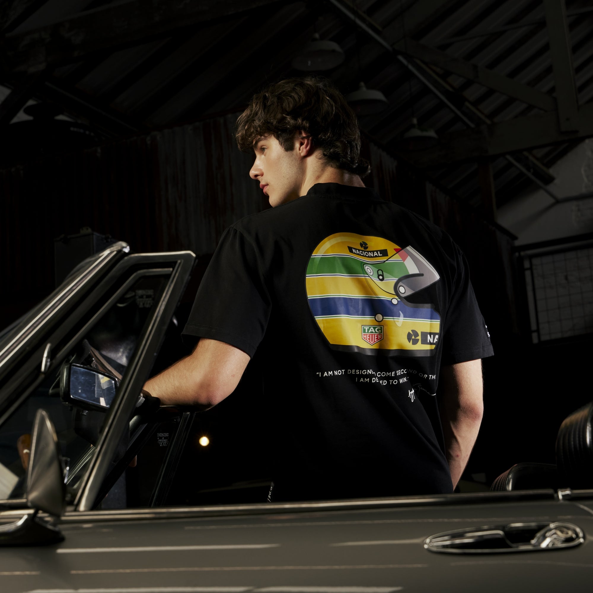 TAG Heuer x Senna 88 Helmet Tee