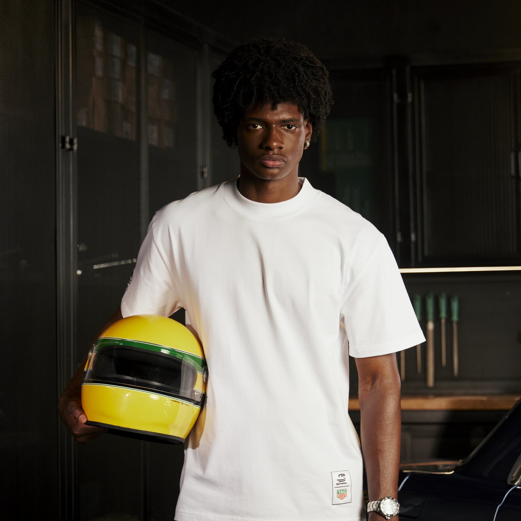 TAG Heuer x Senna 88 Helmet Tee