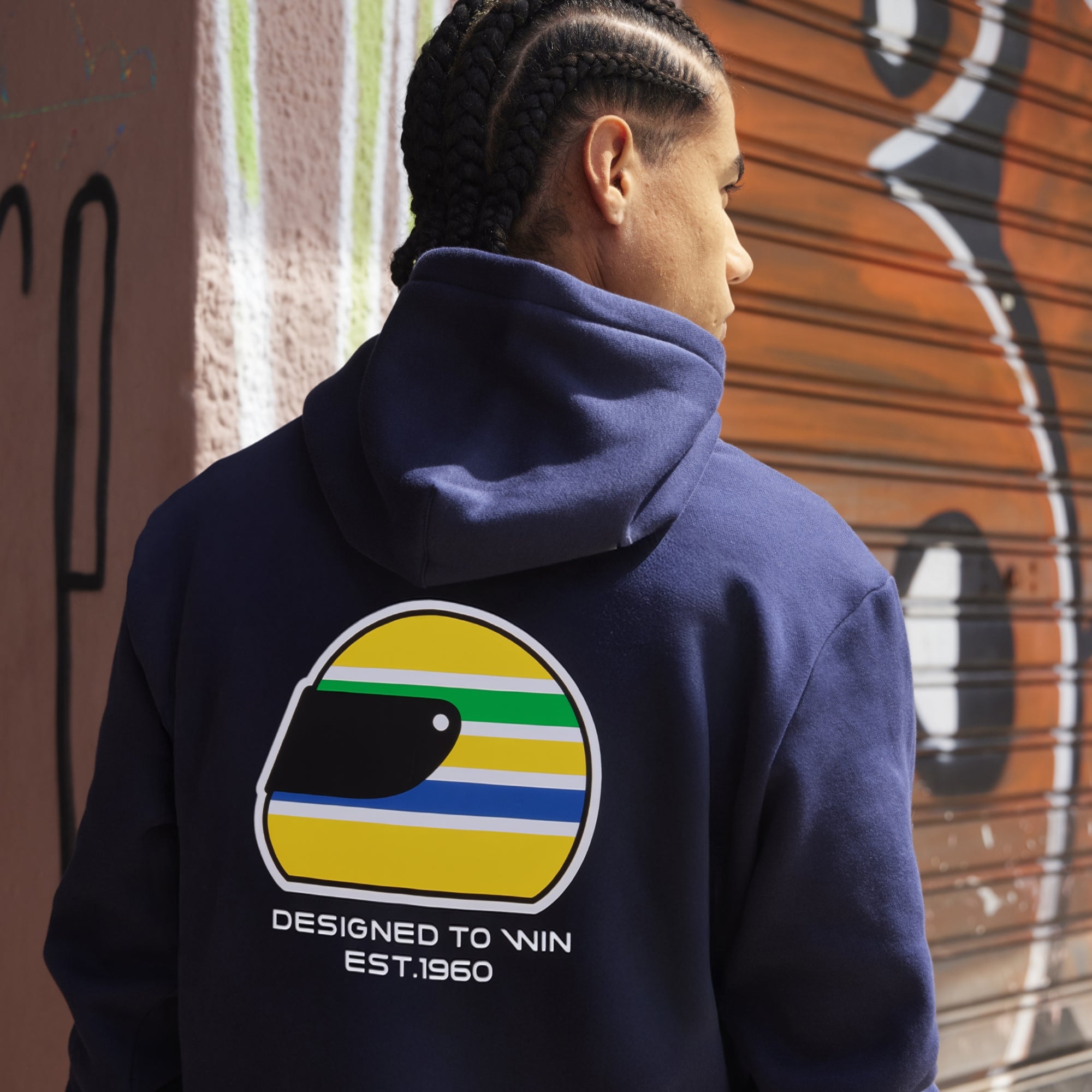 Senna Helmet Zip Hoodie