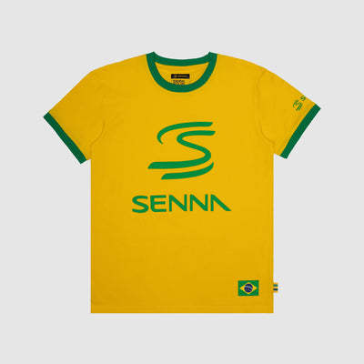 Senna Legacy Brazil Tee - Yellow