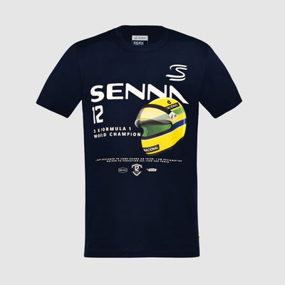 Senna 12 Graphic Tee - Navy