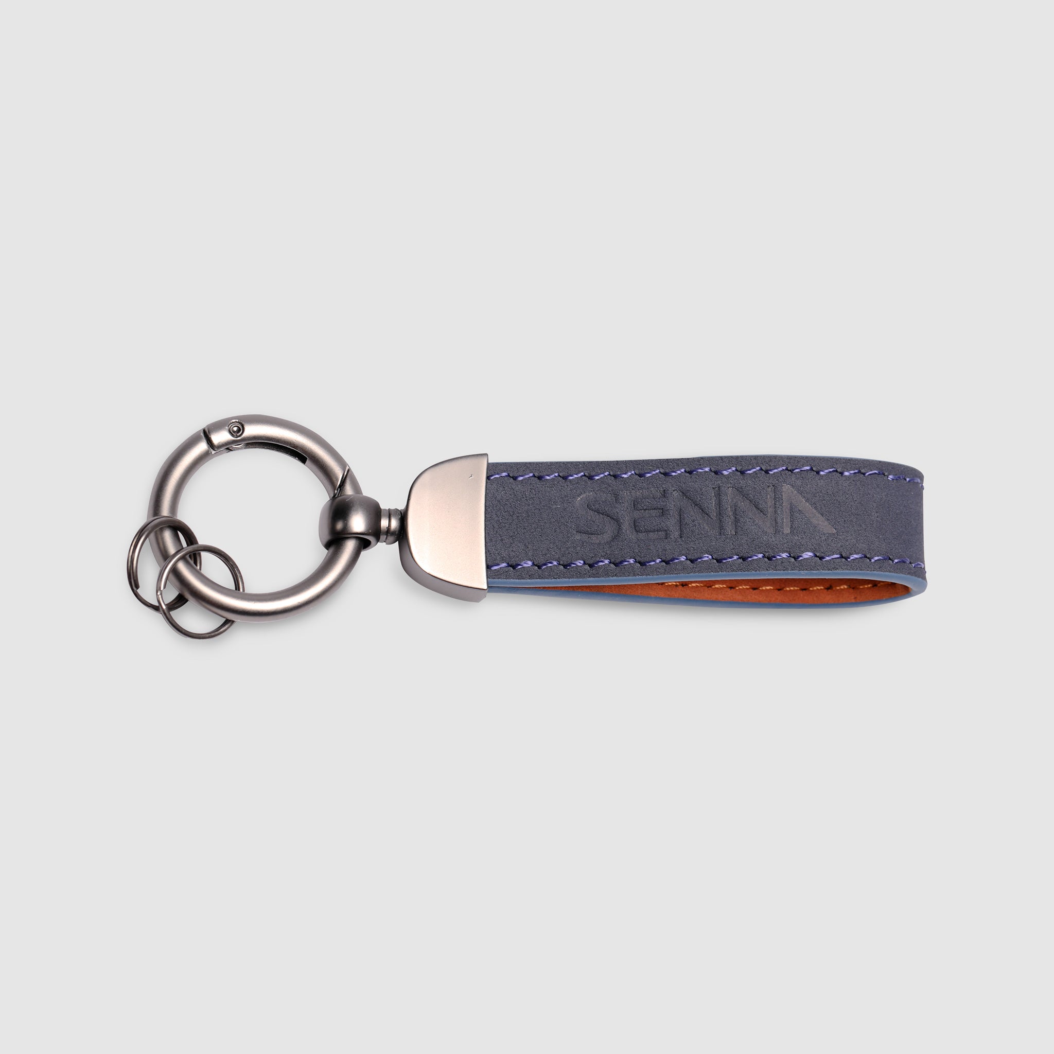 Senna Leather & Metal Keychain | Senna Store