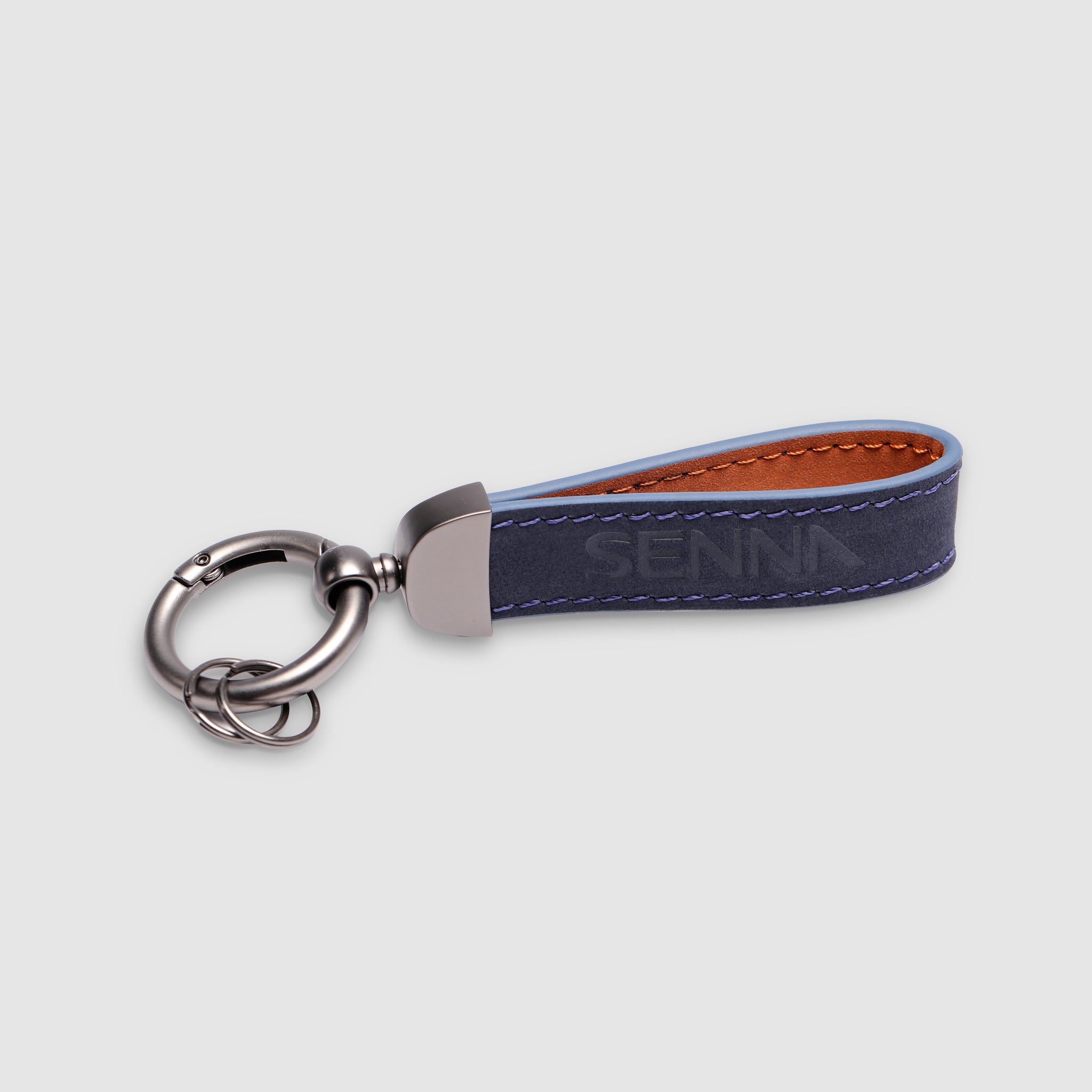 Senna Leather & Metal Keychain | Senna Store