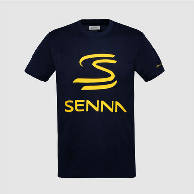 Senna Legacy Logo Tee - Navy