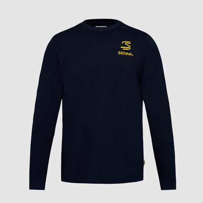 Senna Legacy Long Sleeve Tee - Navy