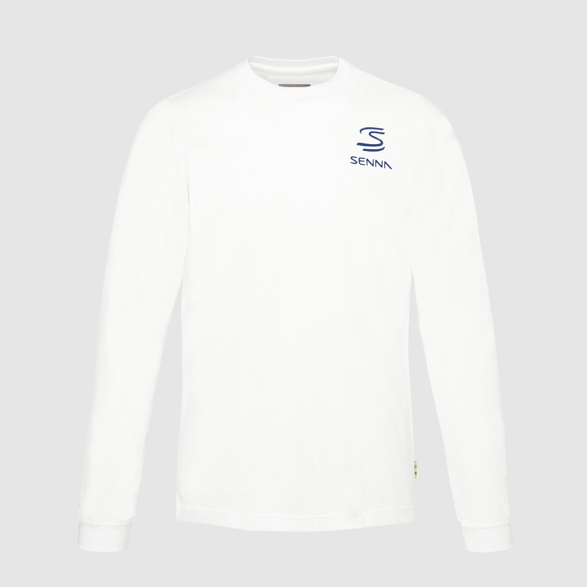 Senna Legacy Long Sleeve Tee White | Senna Store