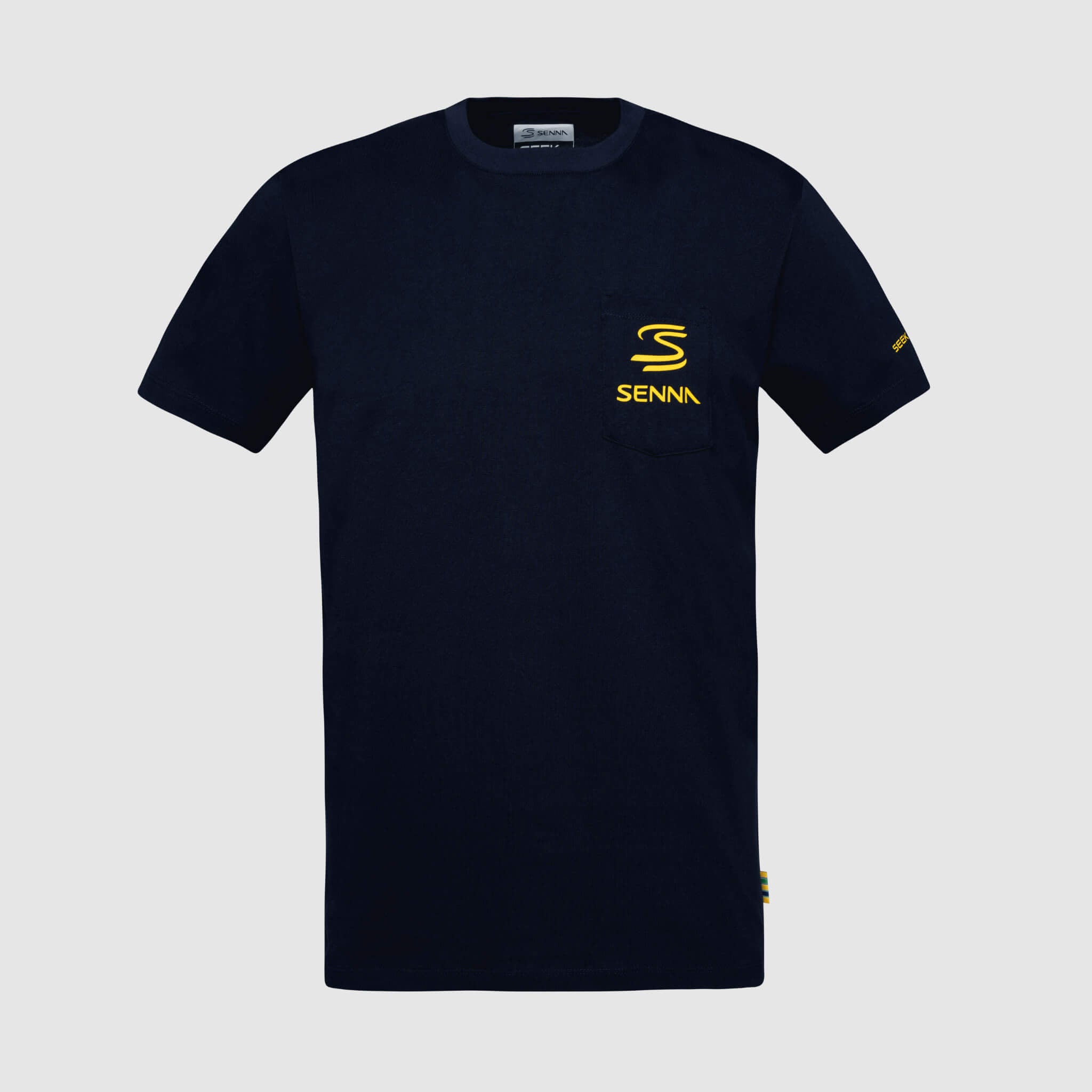 Senna Legacy Pocket Tee Navy | Senna Store