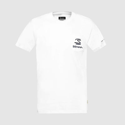 Senna Legacy Pocket Tee - White