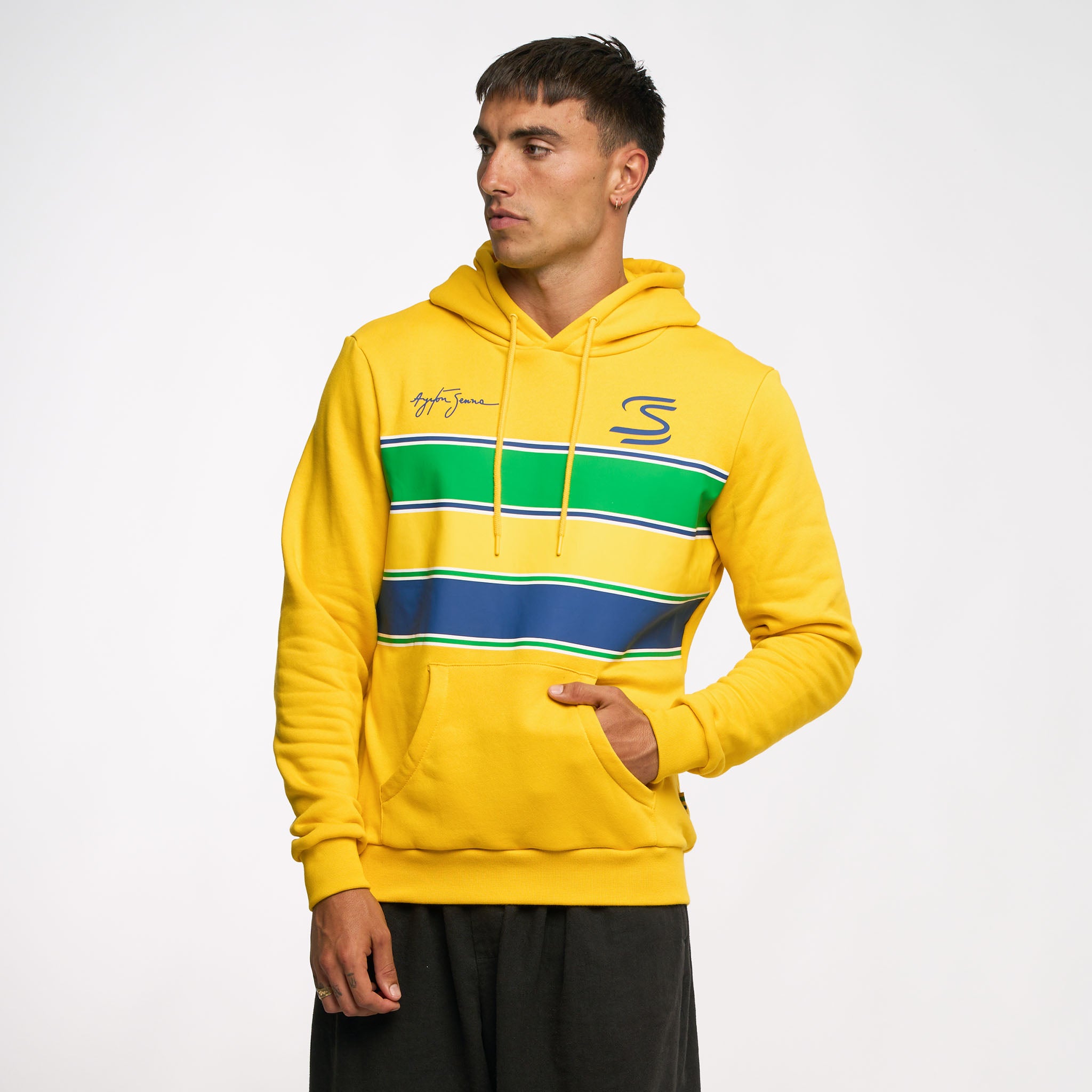 Senna Stripe Pullover Hoodie | Senna Store