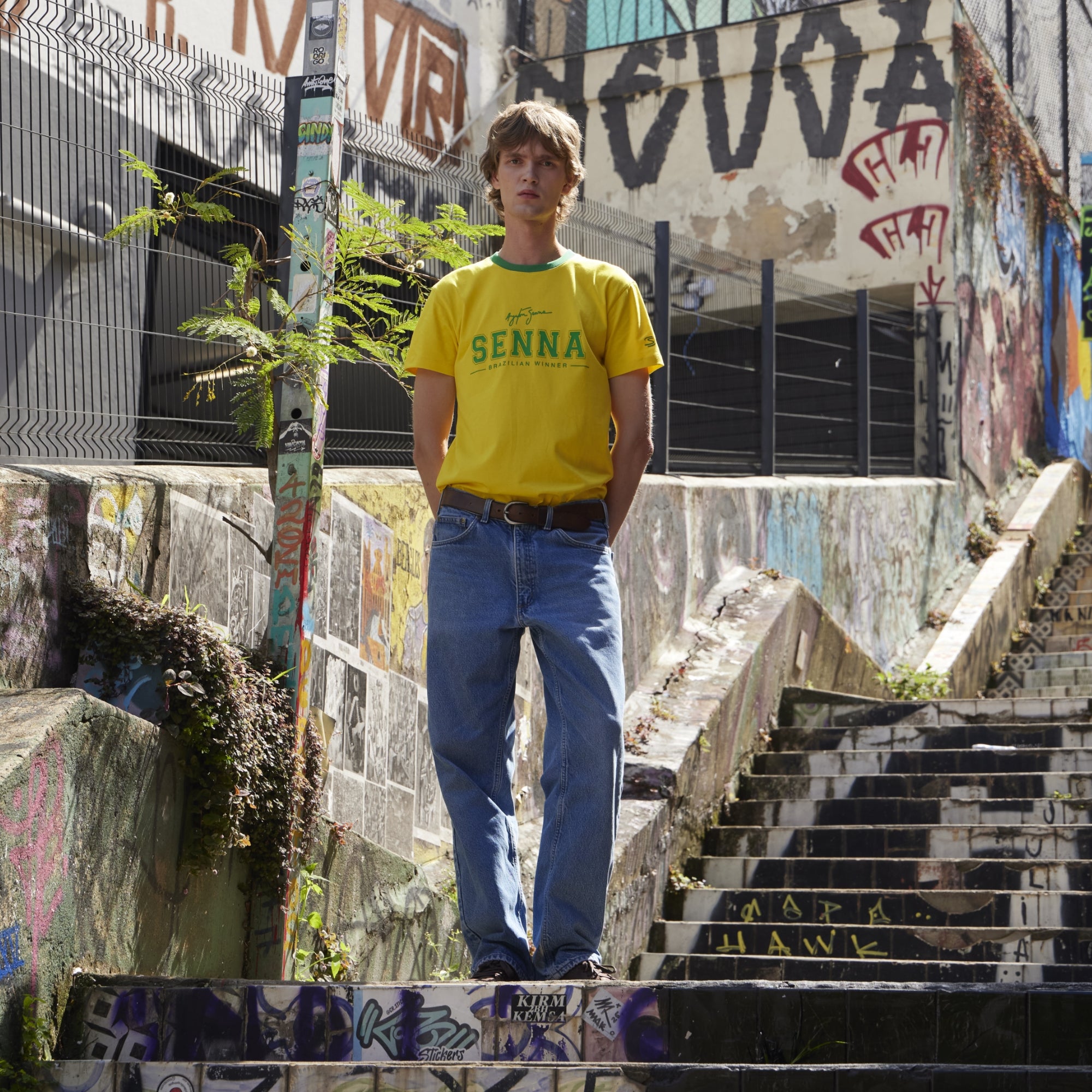 Senna Brazil Winner Tee