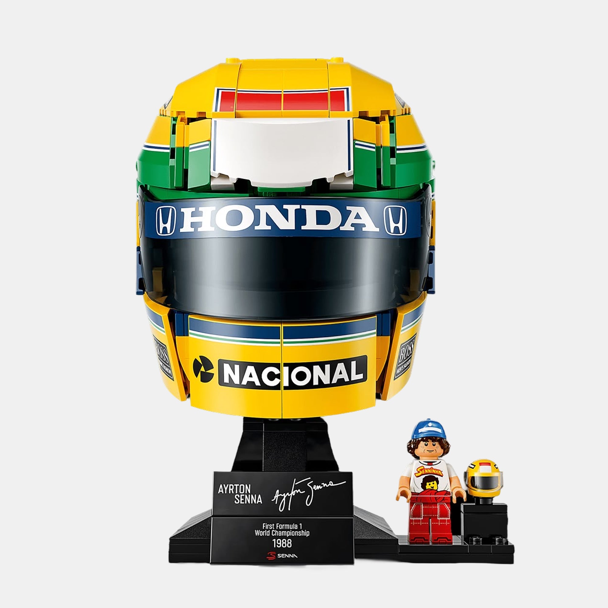 Senna Lego Editions Replica F1 Helmet