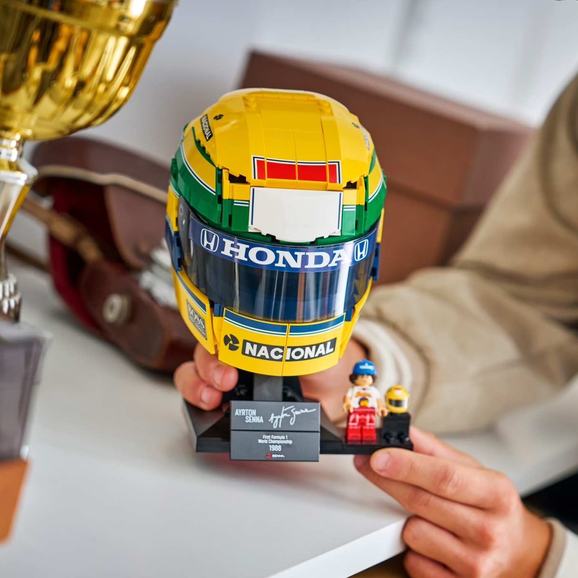 Senna Lego Editions Replica F1 Helmet
