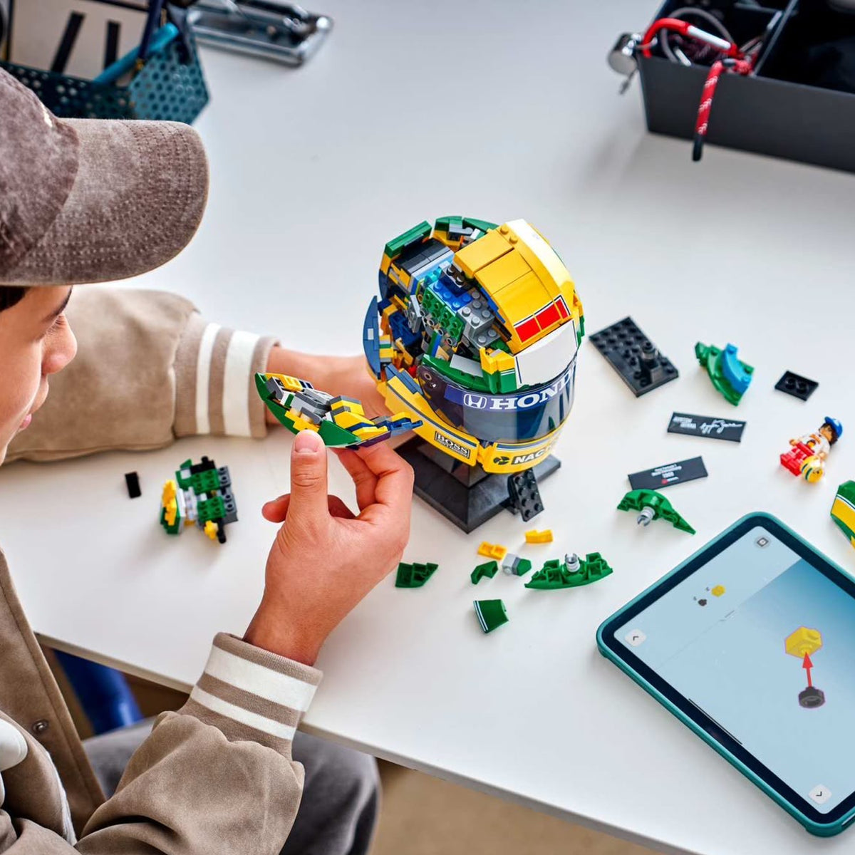 Senna Lego Editions Replica F1 Helmet