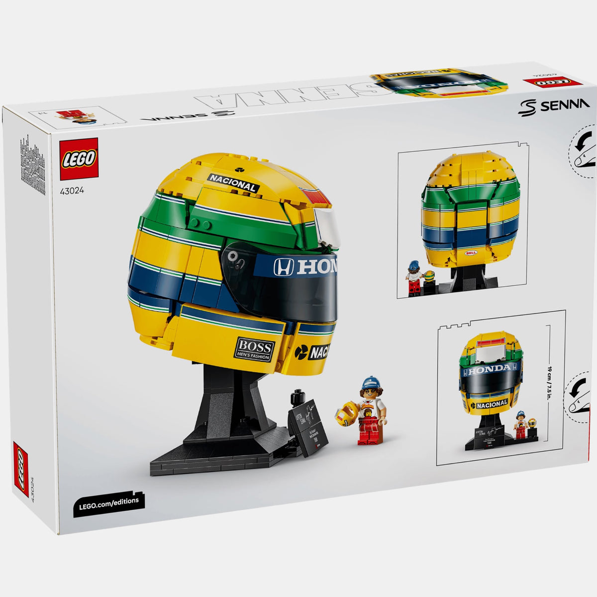 Senna Lego Editions Replica F1 Helmet