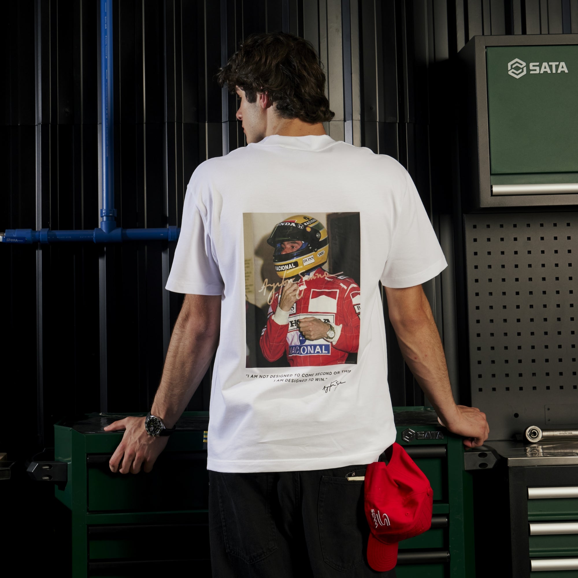 TAG Heuer x Senna 88 Graphic Tee