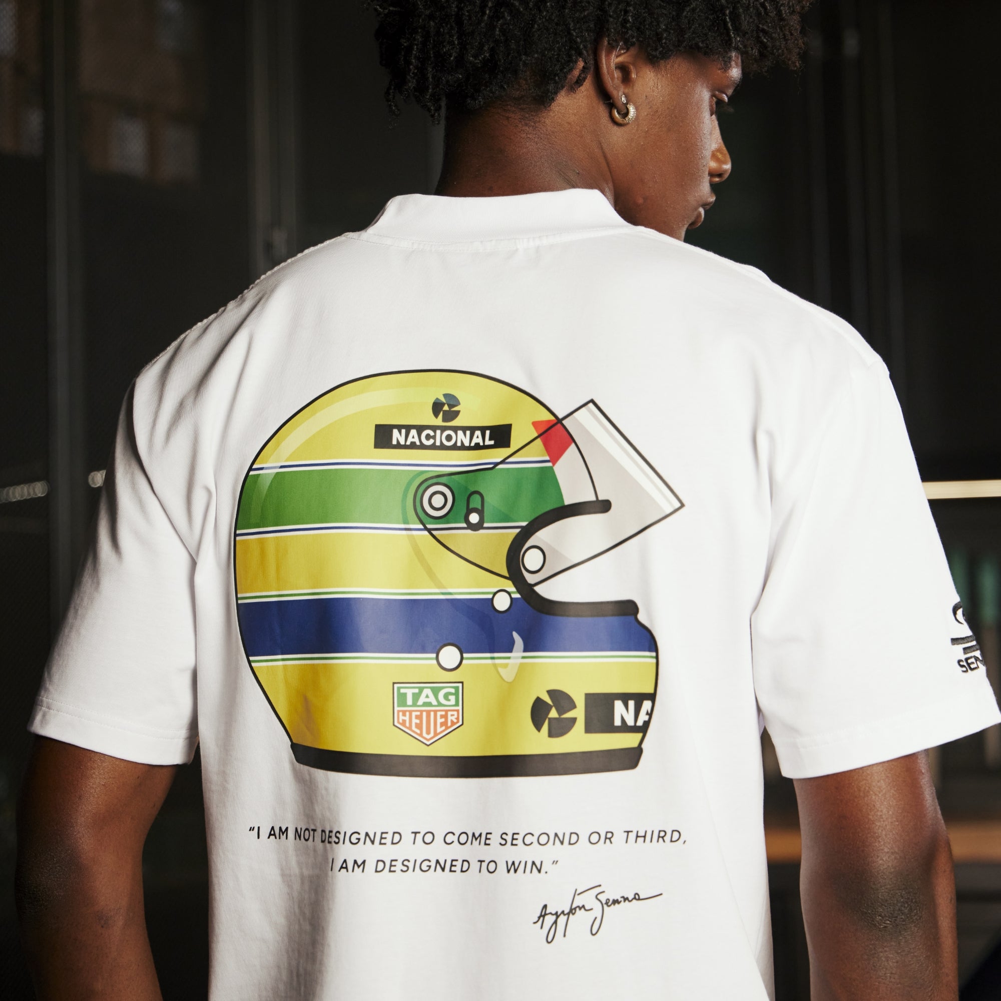 TAG Heuer x Senna 88 Helmet Tee