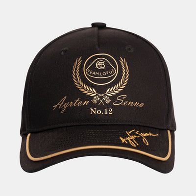 Senna x Team Lotus Cap - Black
