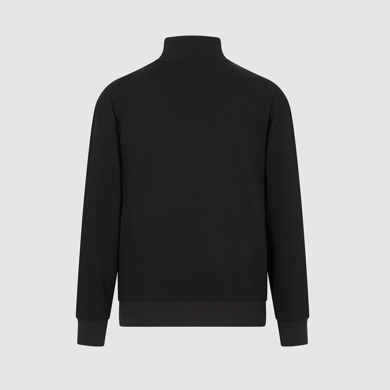 SENNA S FW MENS OVERSIZED 1/4 ZIP - black