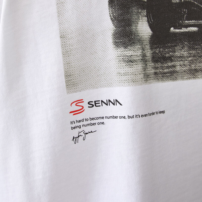 SENNA S FW MENS HEAVYWEIGHT GRAPHIC TEE - white